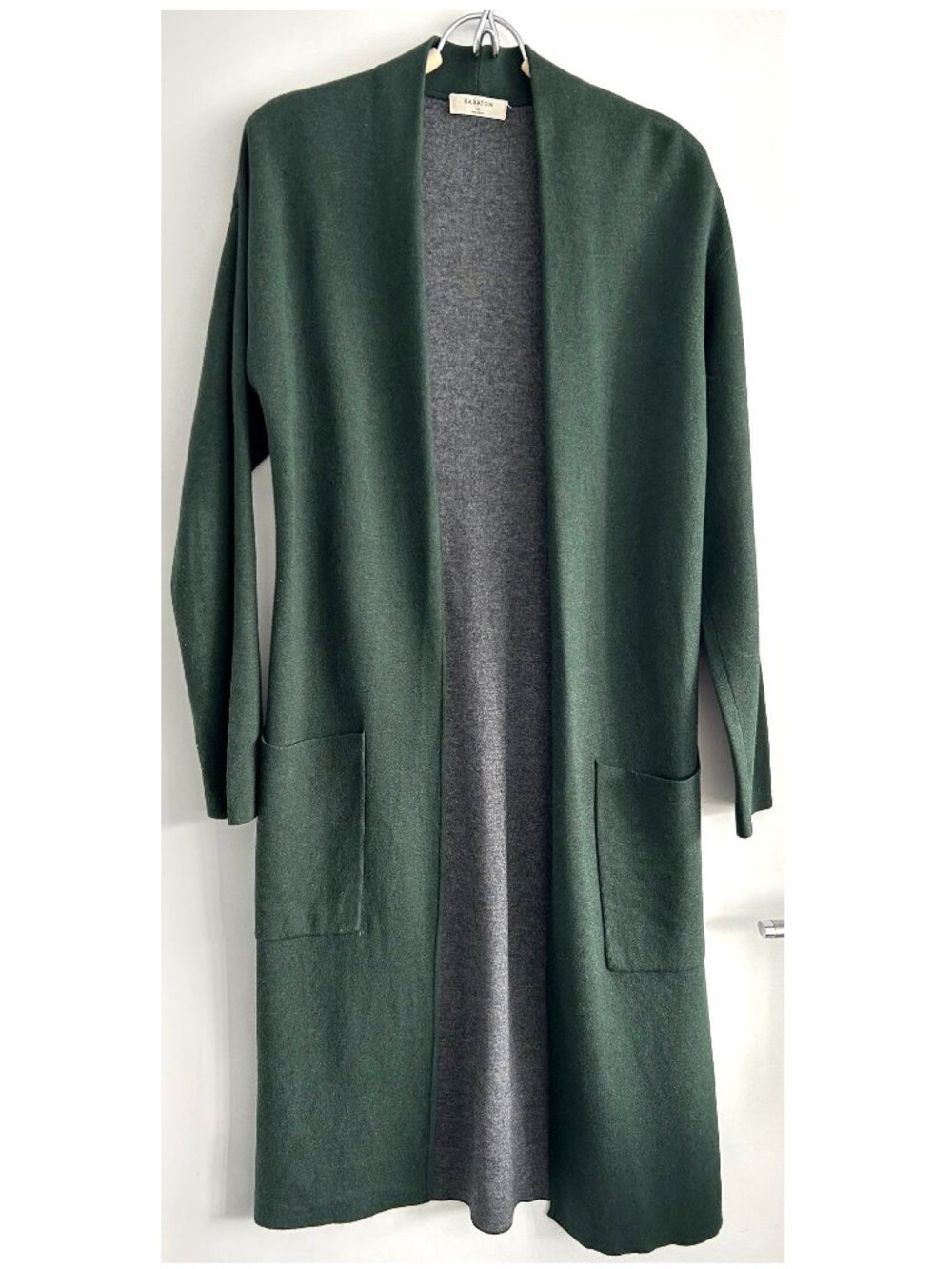 Babaton Dark Green Coat Sz M